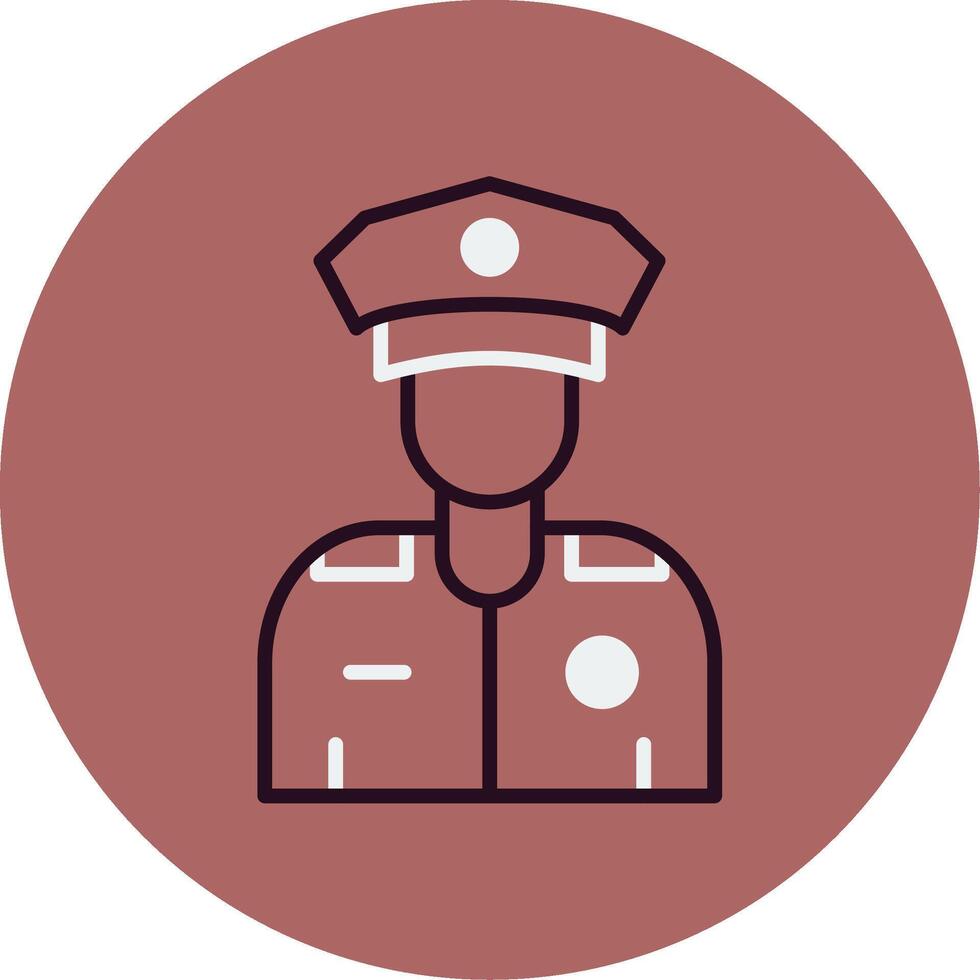 Policeman Vector Icon