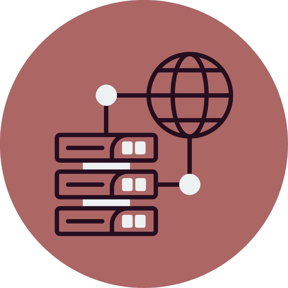 Web Hosting Vector Icon