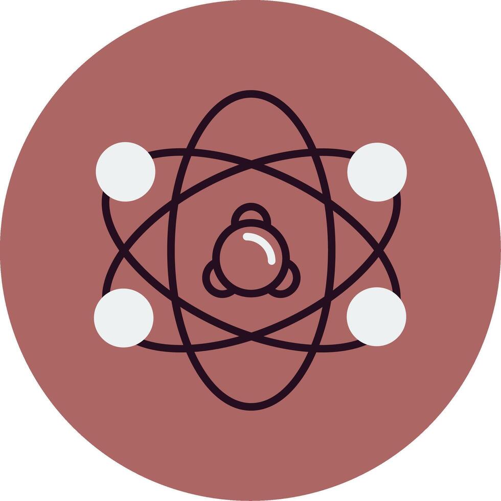 Nuclear Vector Icon