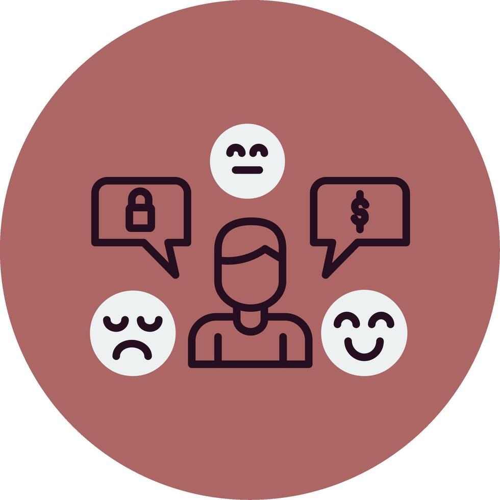 Customer Behavior Vector Icon
