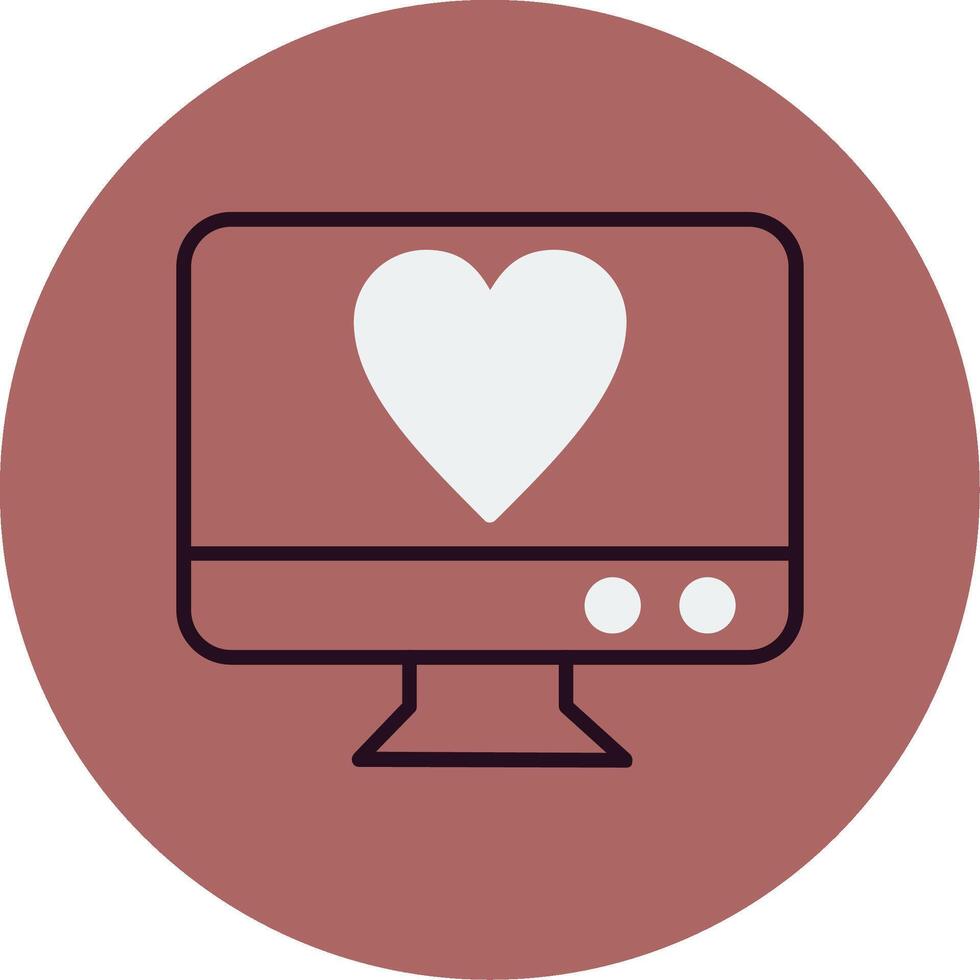 Monitor Vector Icon