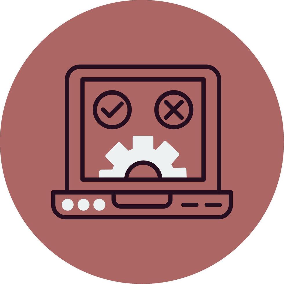 Tested Vector Icon