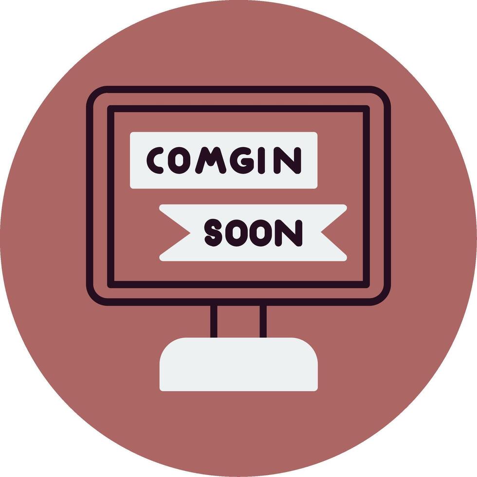 Coming Soon Vector Icon