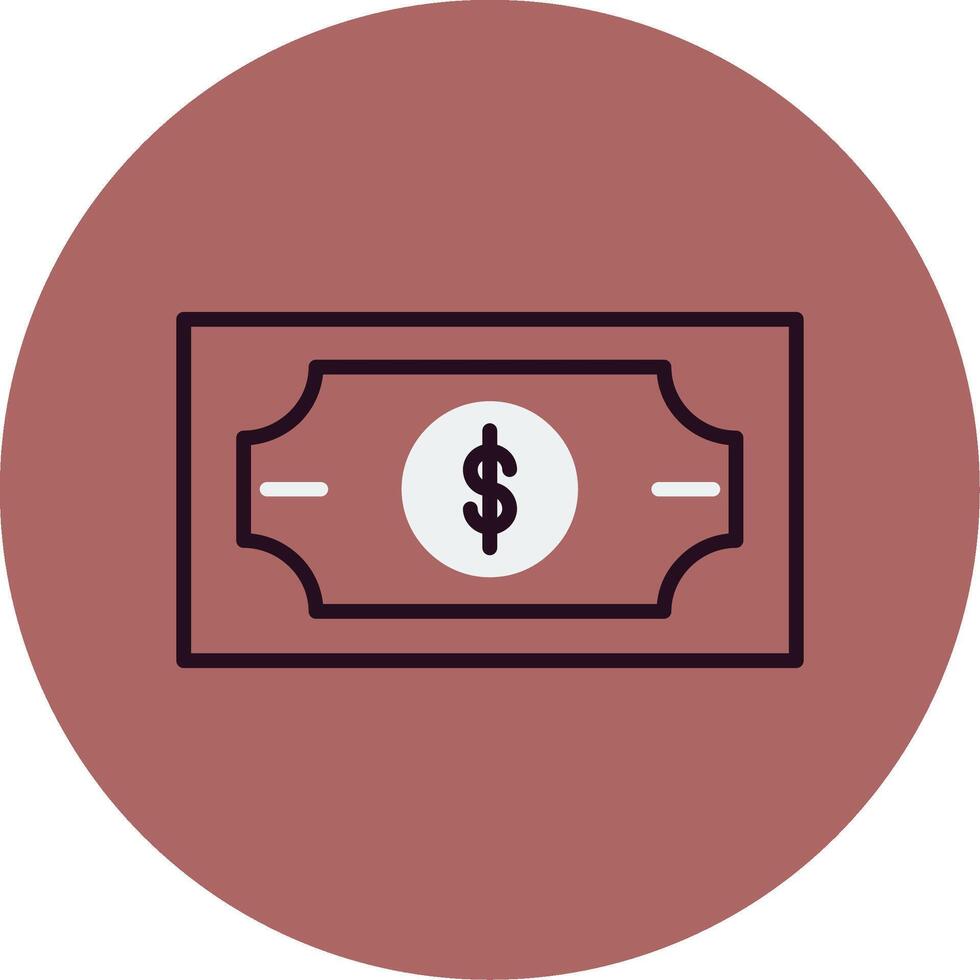 icono de vector de dinero