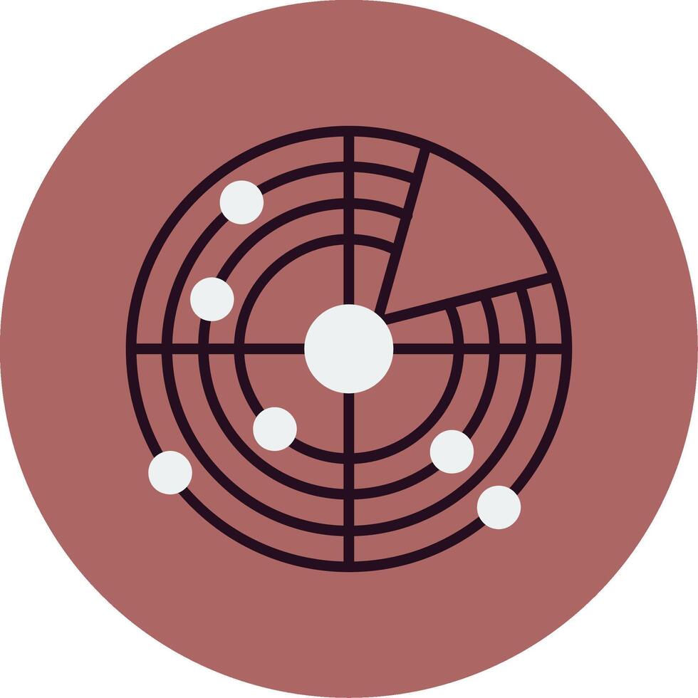 Radar Vector Icon