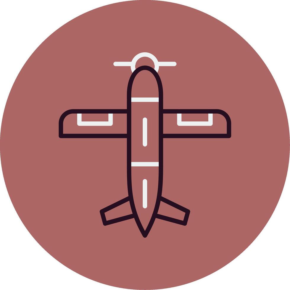 Monoplane Vector Icon