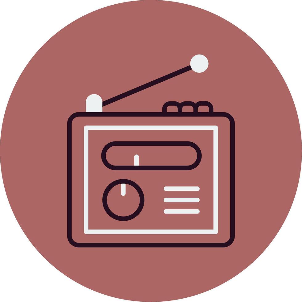 Radio Vector Icon