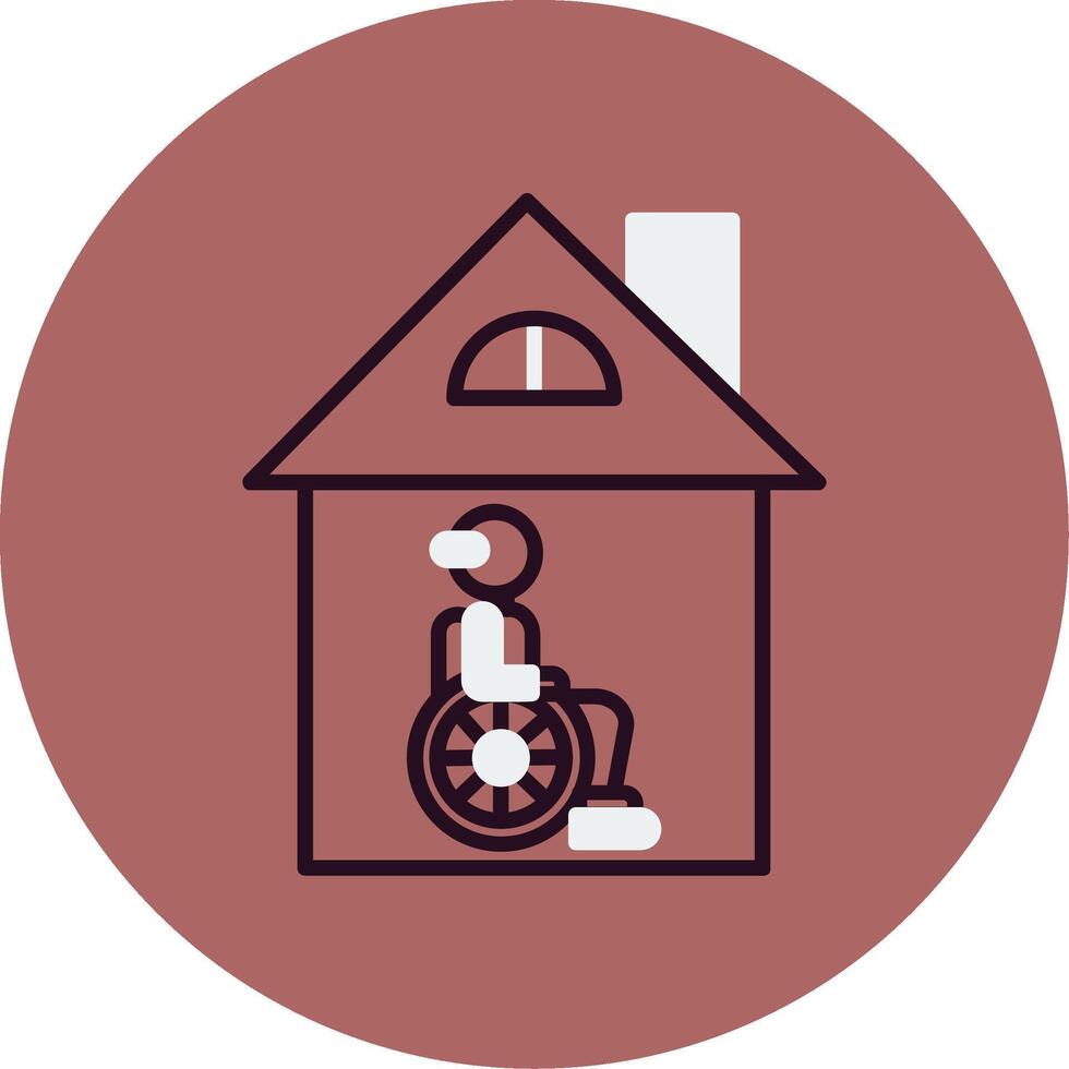 Nursing Home Vector Icon