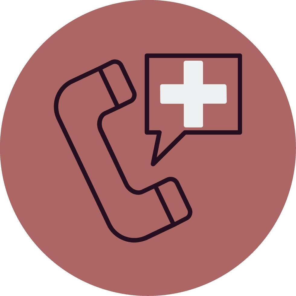 Emergency Call Vector Icon