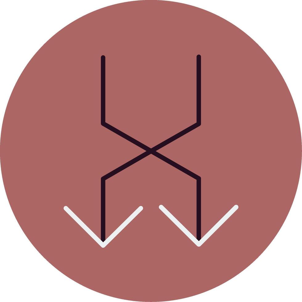Shuffle Vector Icon