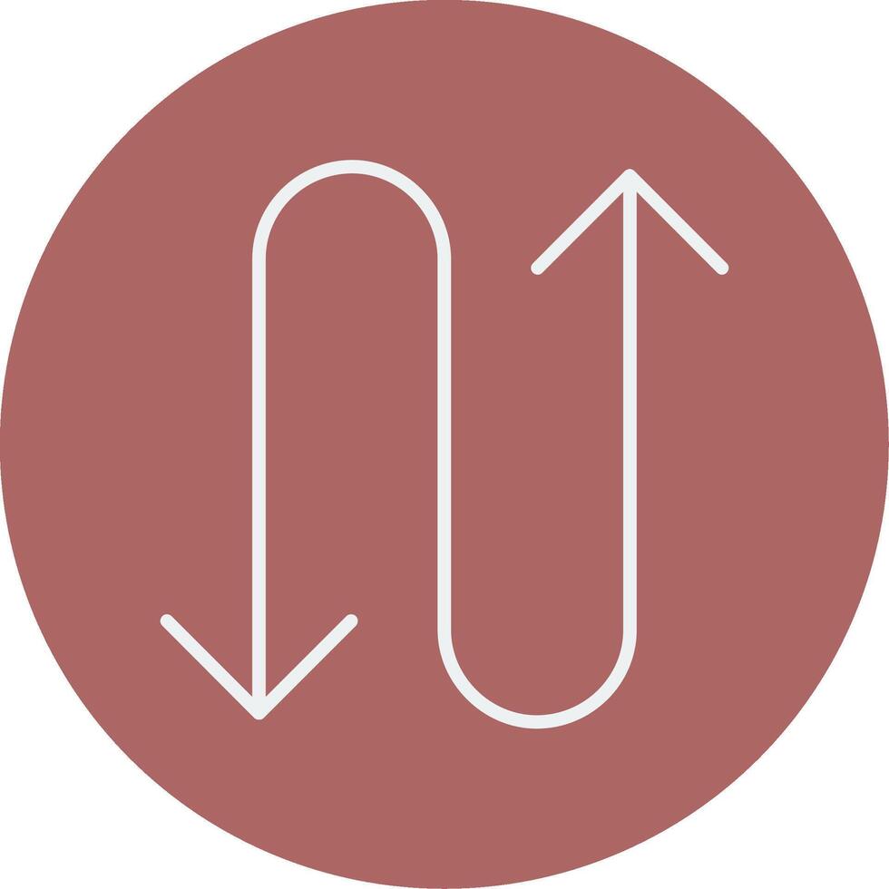 Zigzag Vector Icon