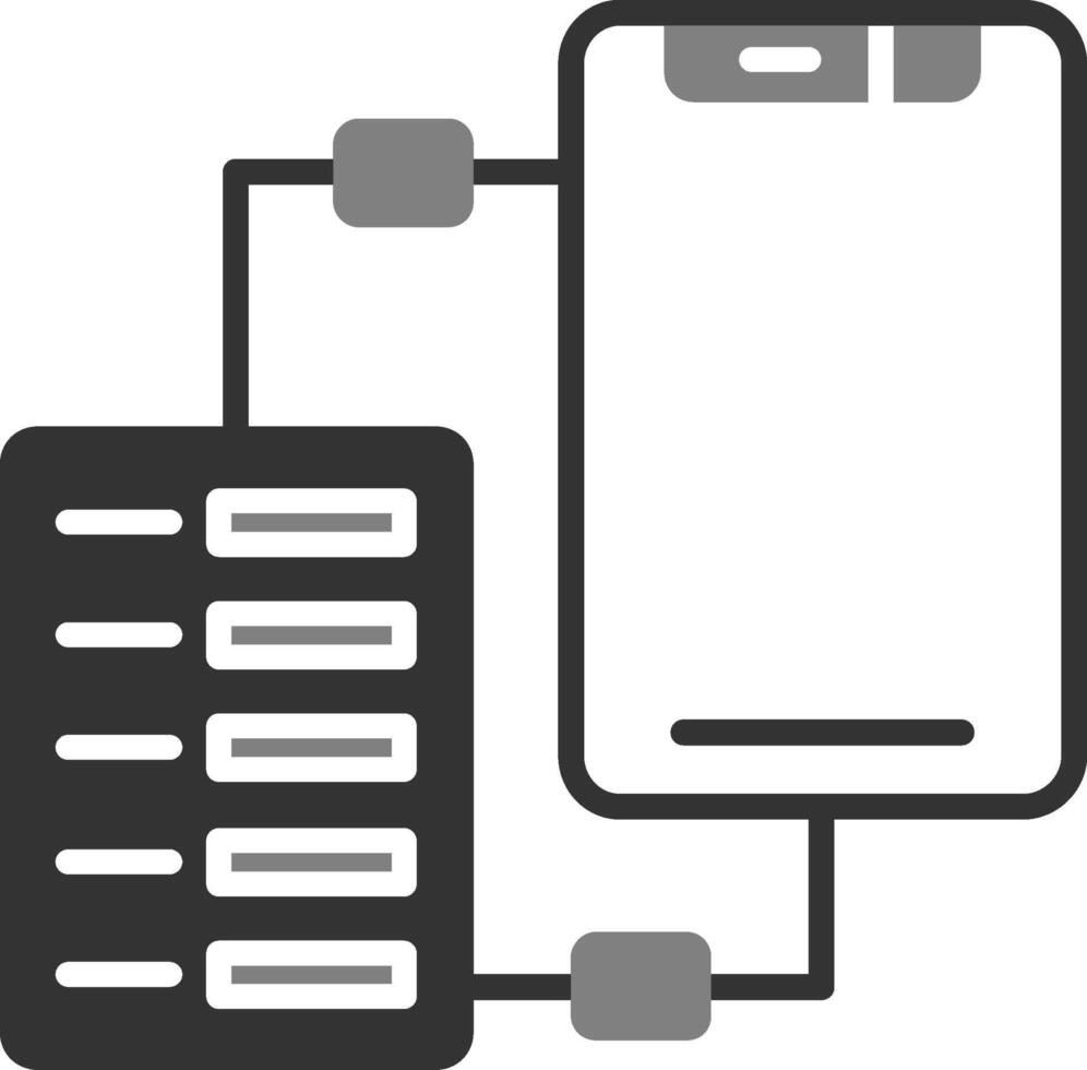 Data Transfer Vector Icon