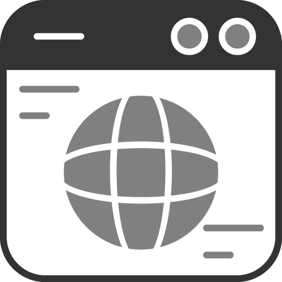 icono de vector web