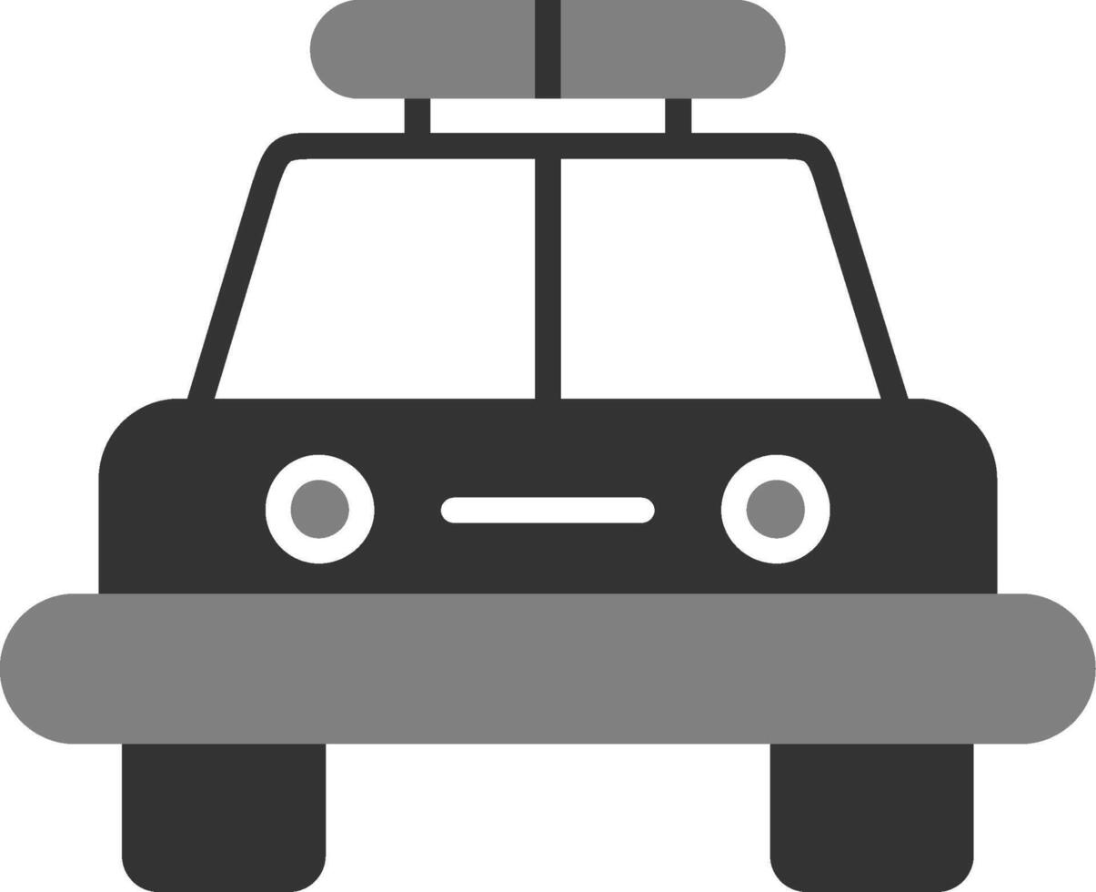 Police Car Vector Icon