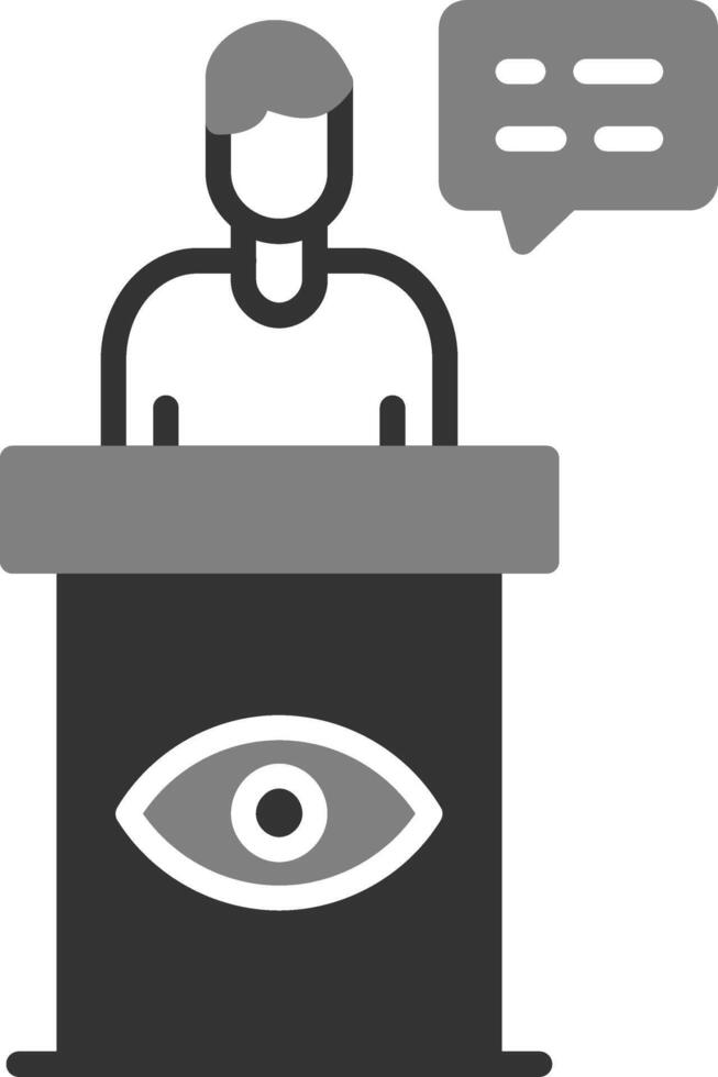 Witness Vector Icon