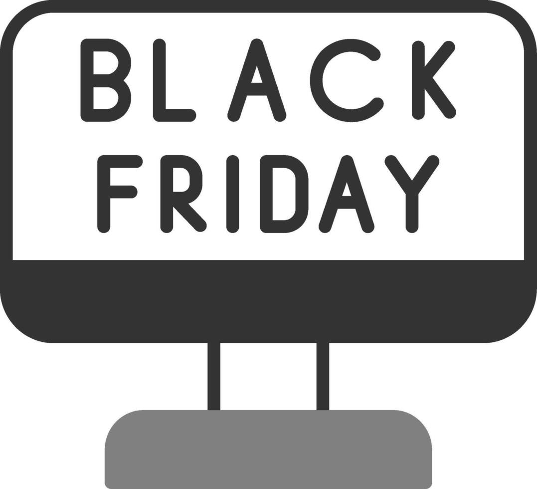 Black Friday Vector Icon
