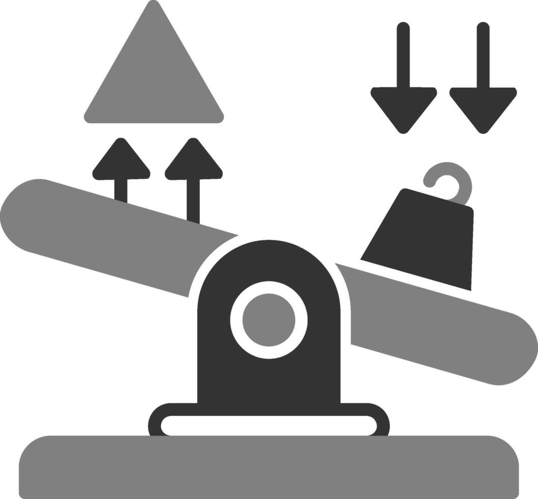 Seesaw Vector Icon