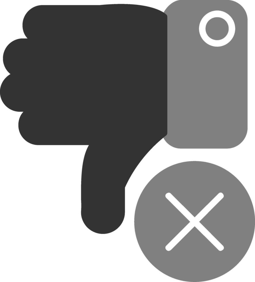 Dislike Vector Icon