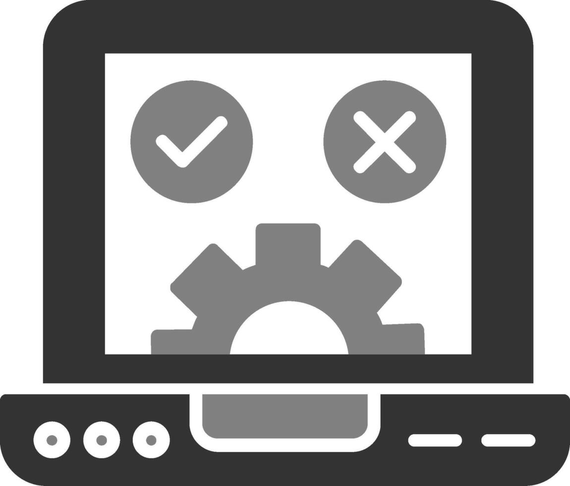 Tested Vector Icon