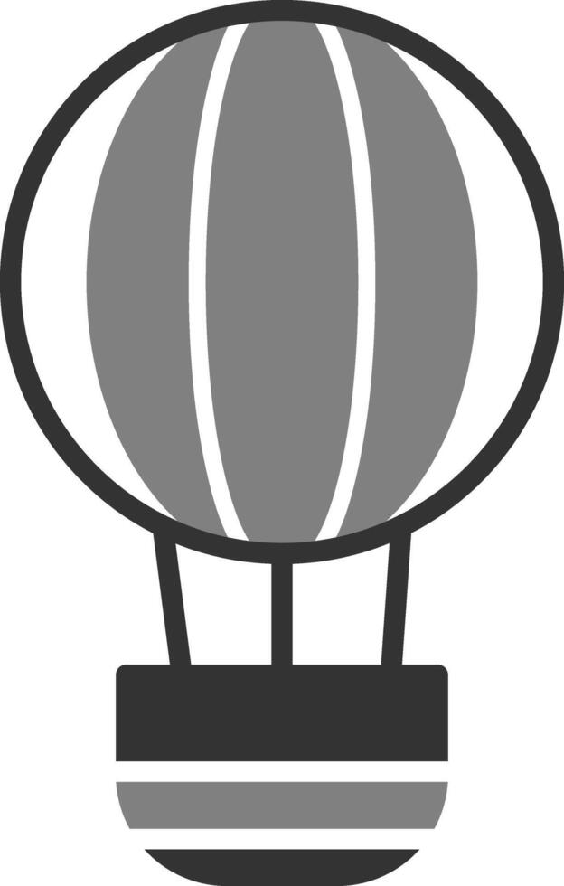 Hot Air Balloon Vector Icon