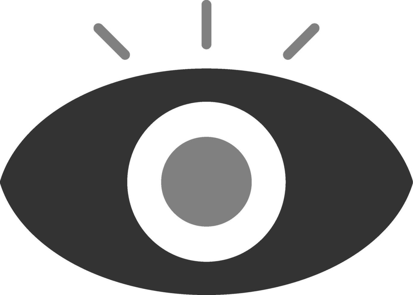 icono de vector de ojo