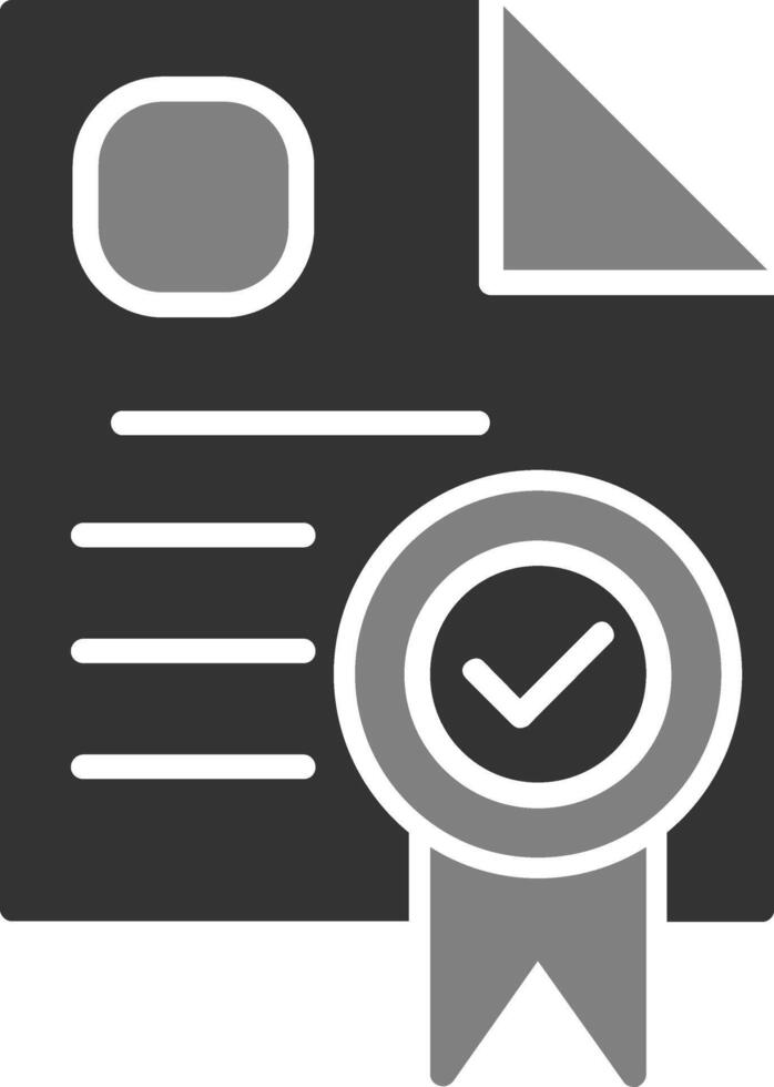 Certified Vector Icon