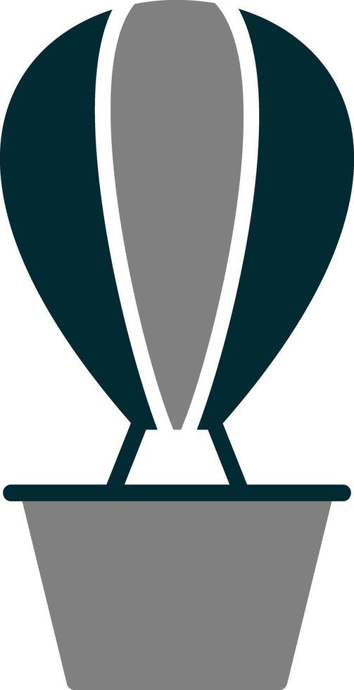 Hot Air Balloon Vector Icon