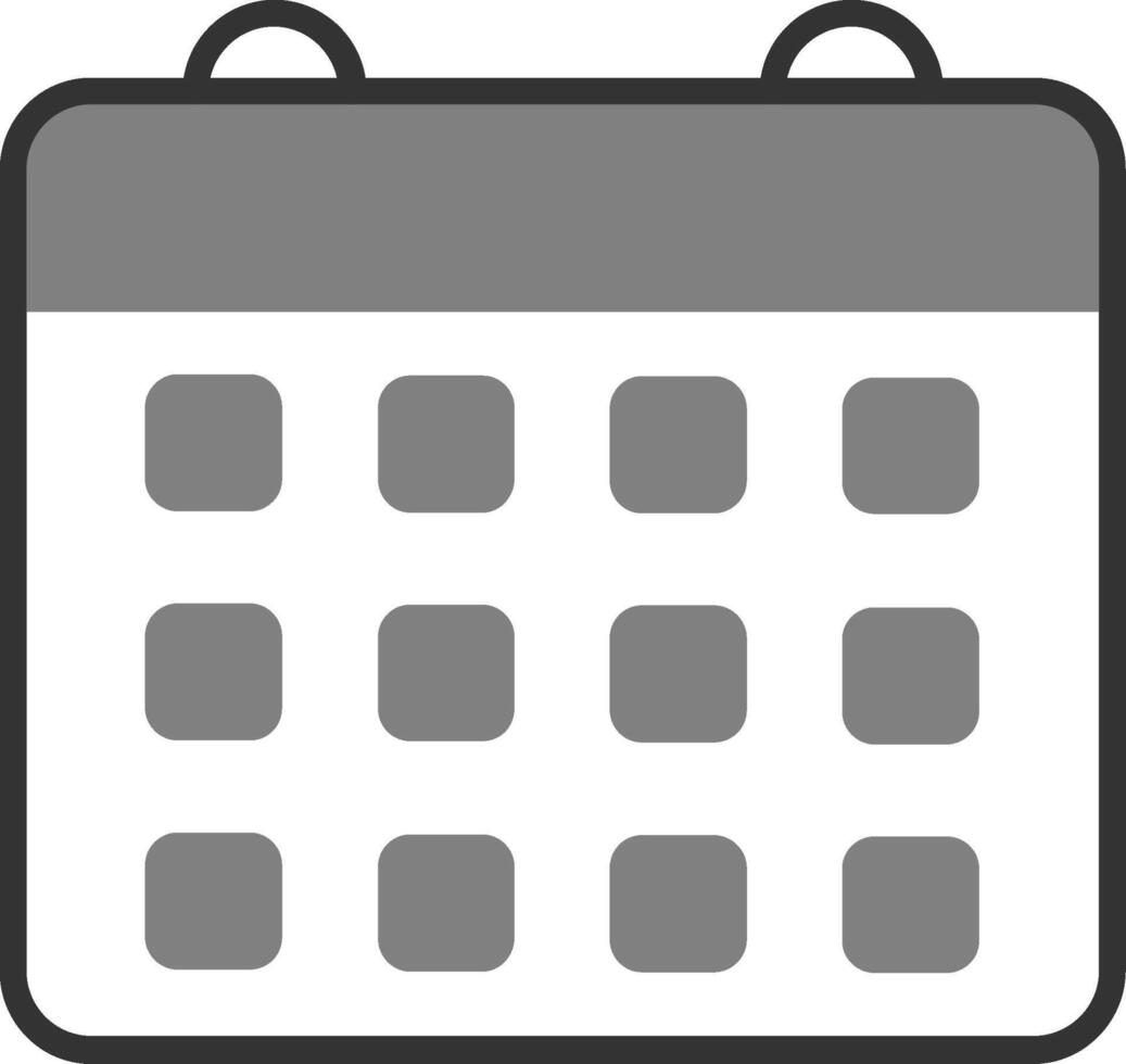 icono de vector de calendario