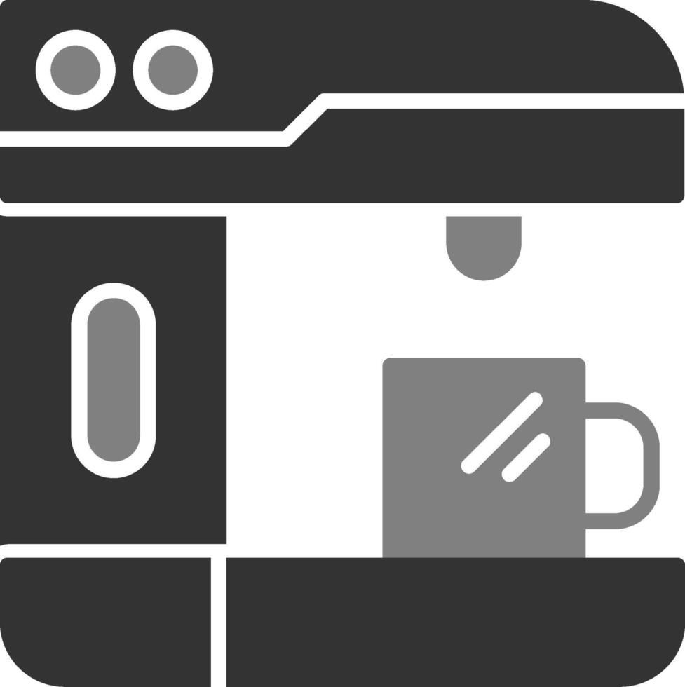 icono de vector de cafetera