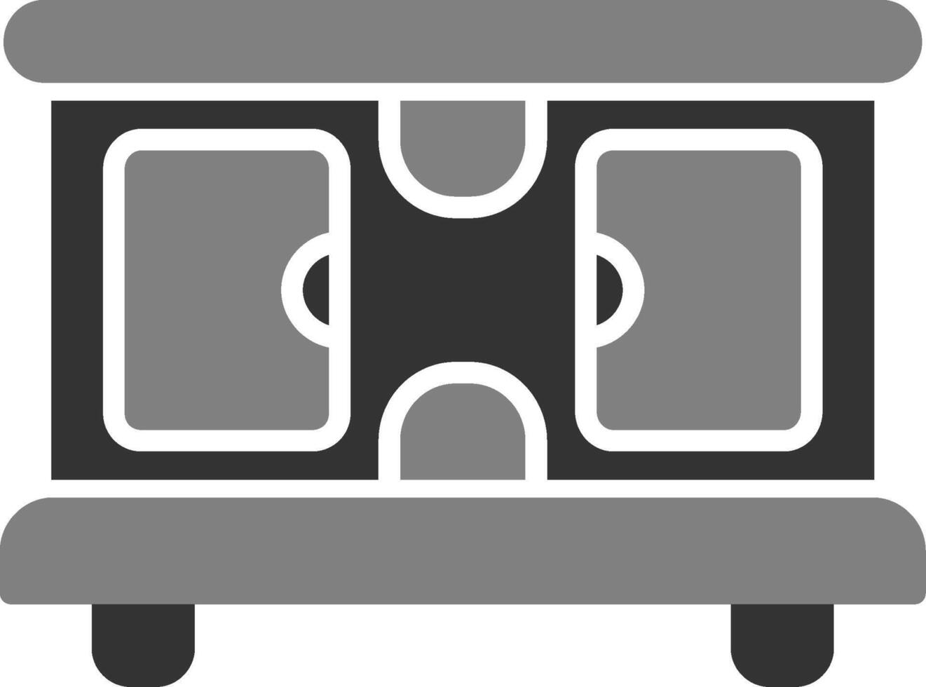 Tv Stand Vector Icon