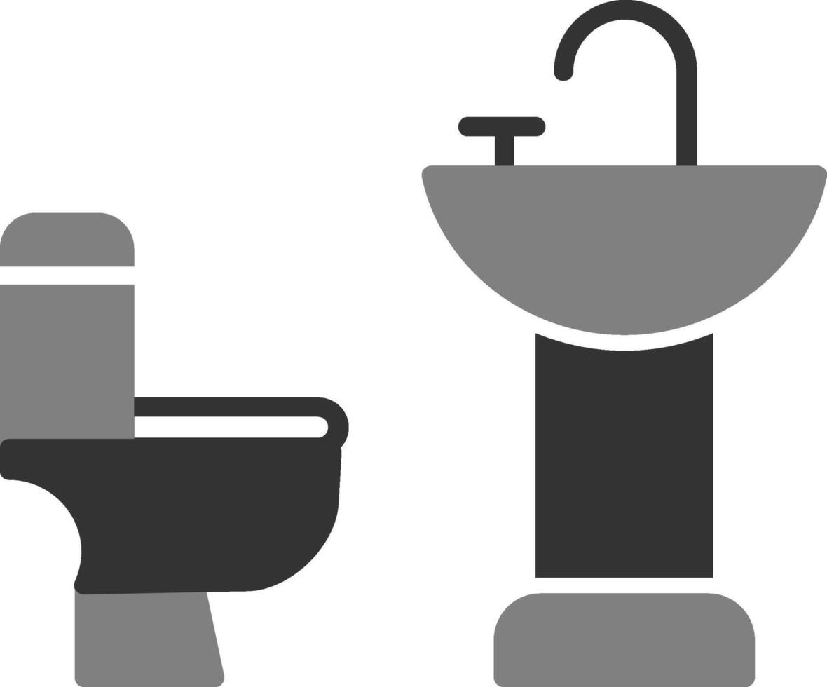 icono de vector de baño