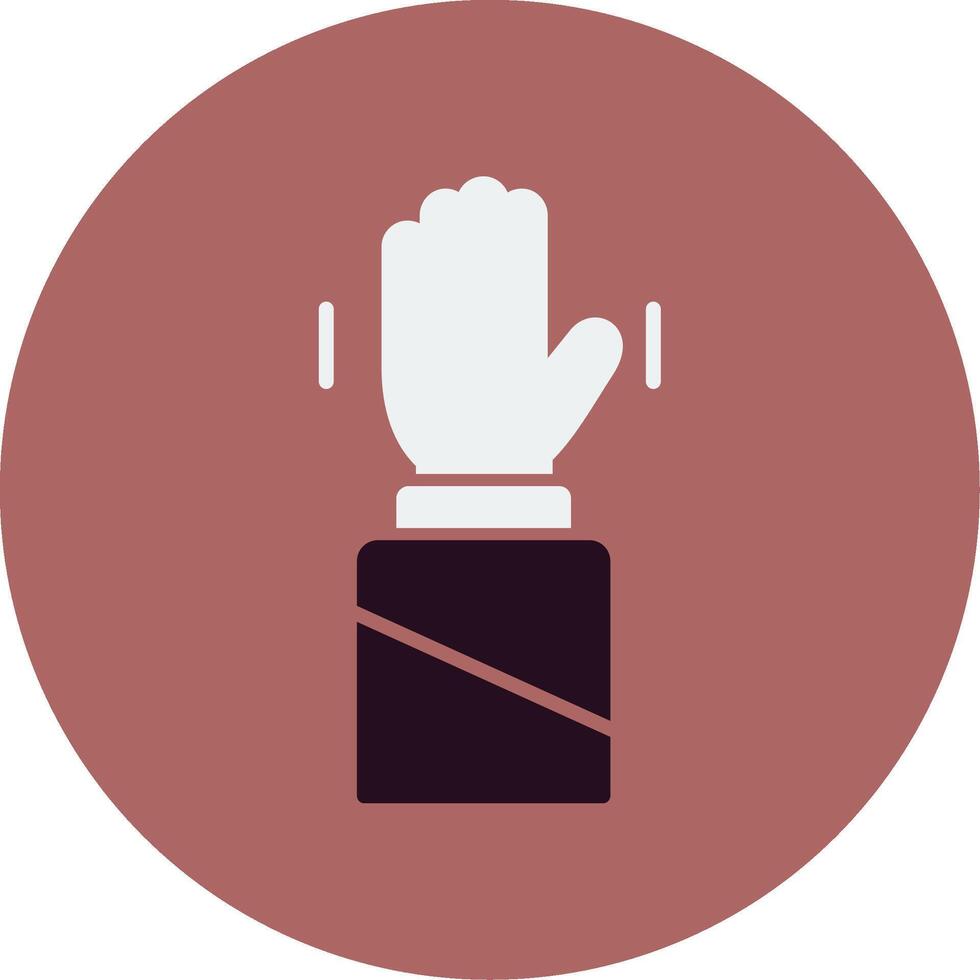 Hand Up Vector Icon