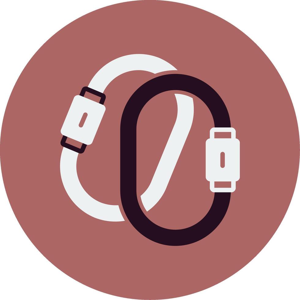 Carabiner Vector Icon