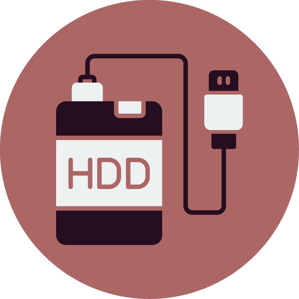 Harddisk Vector Icon