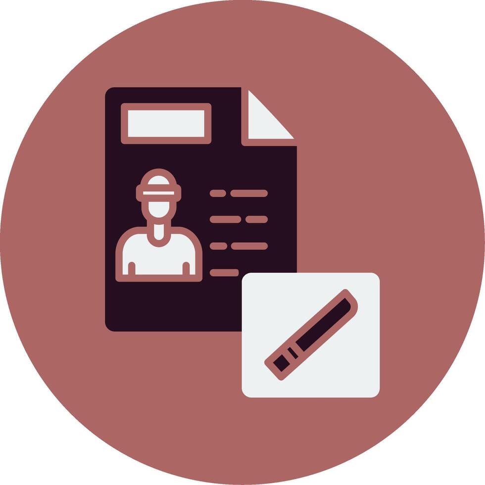 Evidence Vector Icon