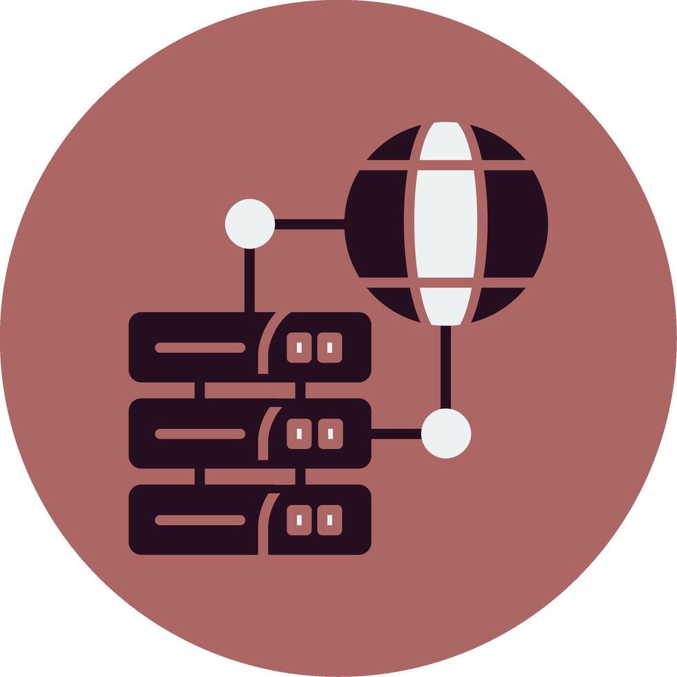 Web Hosting Vector Icon