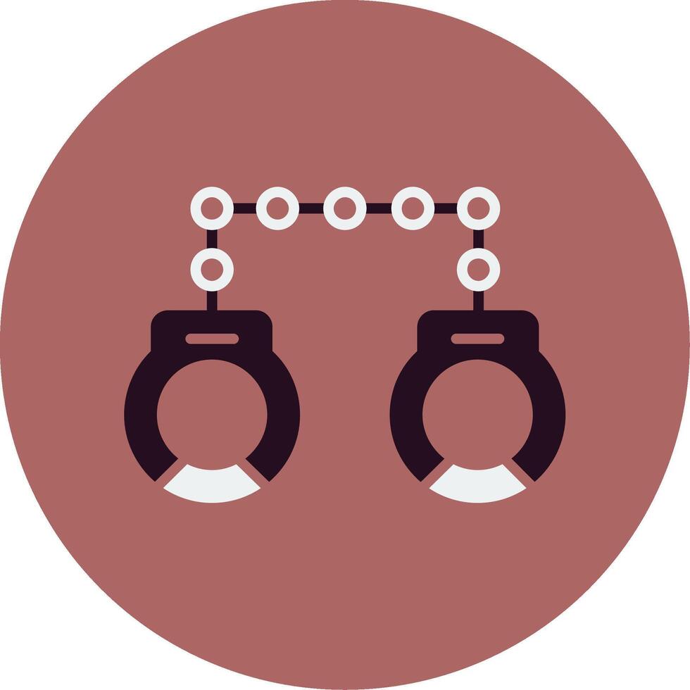 Handcuffs Vector Icon