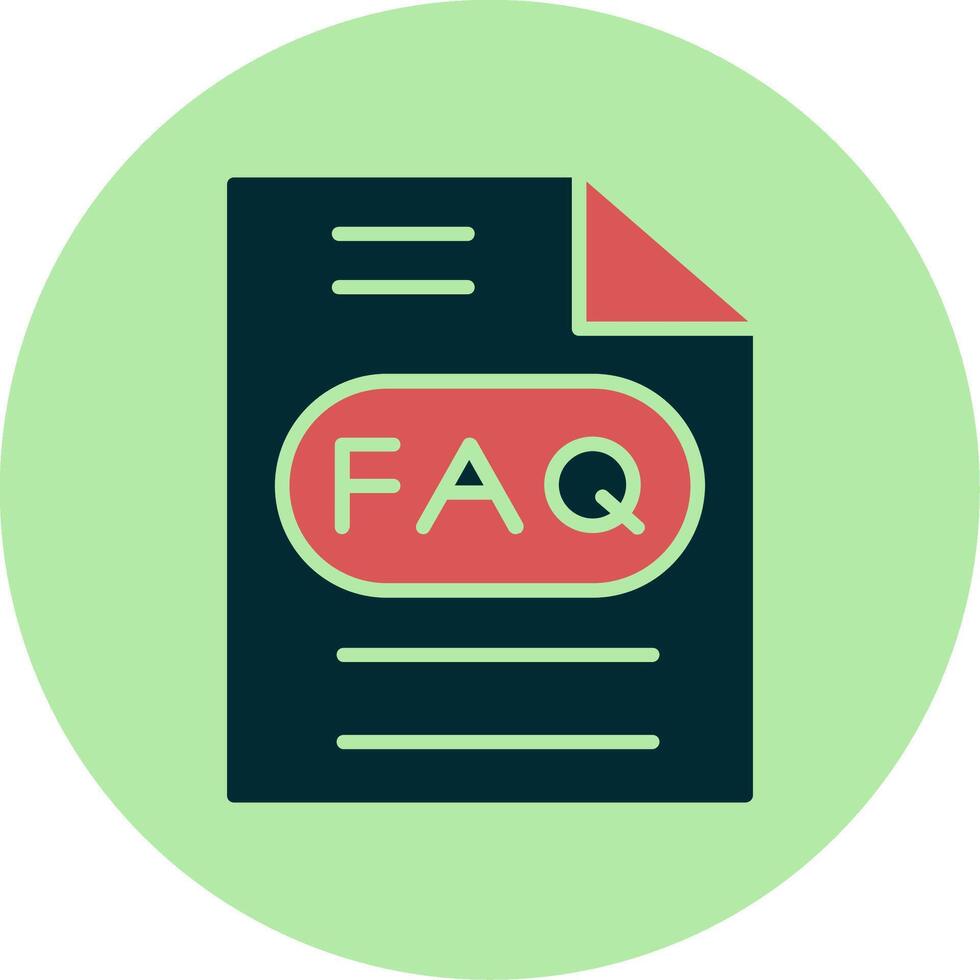 Faq Vector Icon