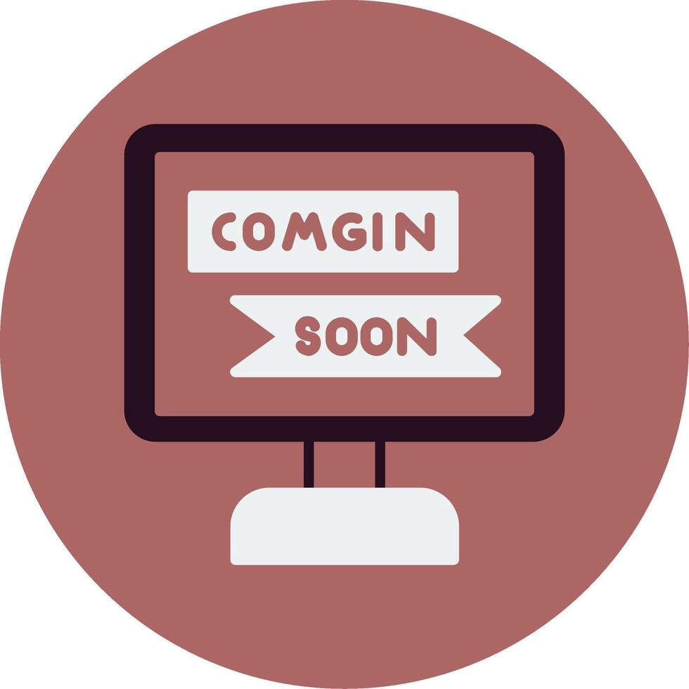 Coming Soon Vector Icon