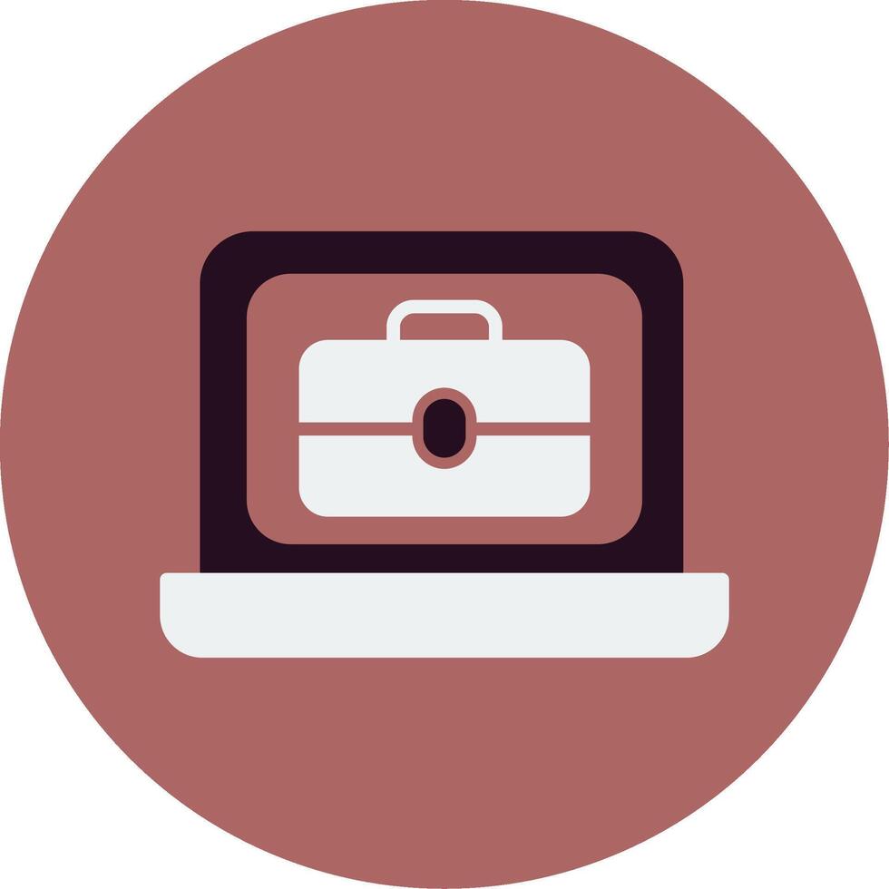 Online Business Vector Icon