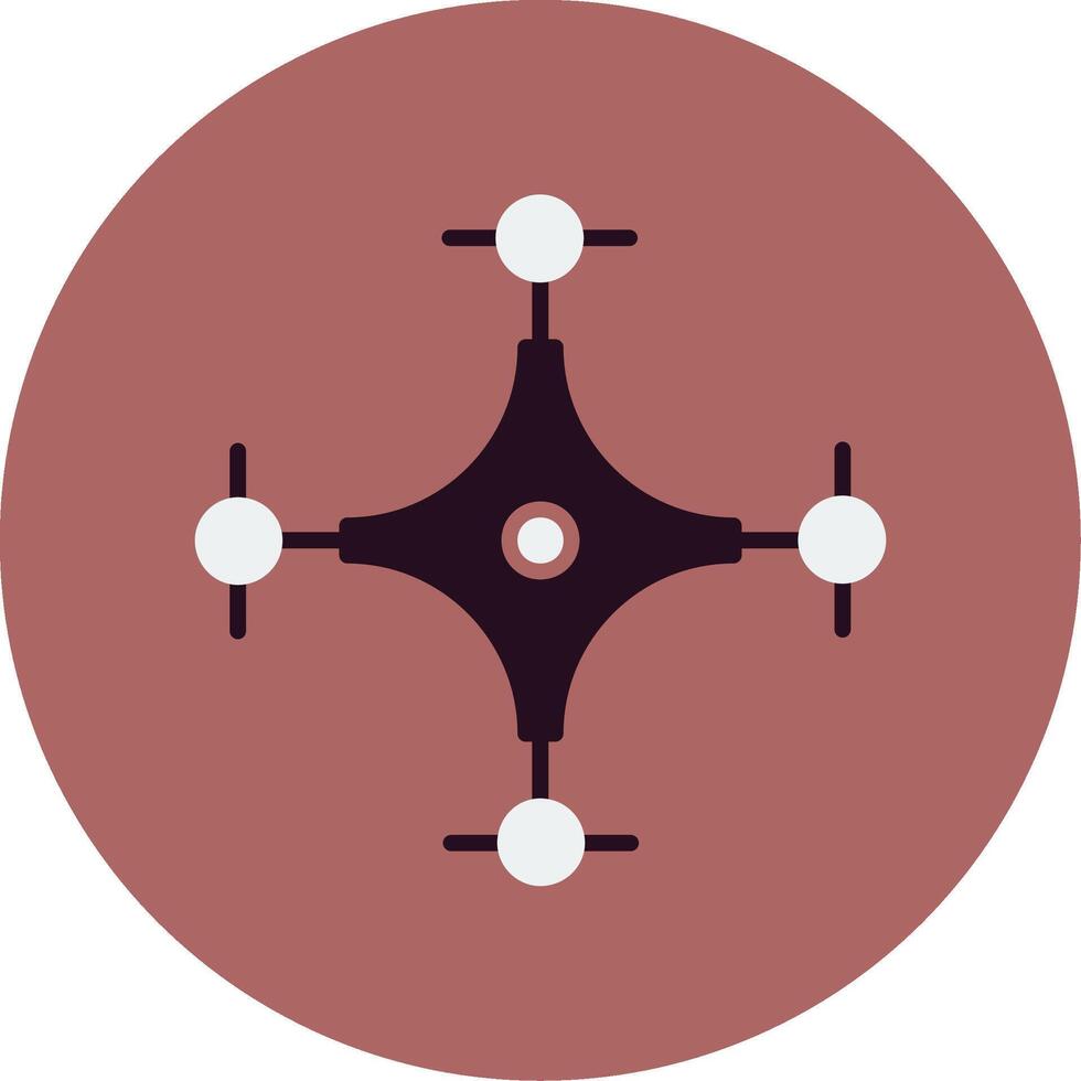 icono de vector de dron