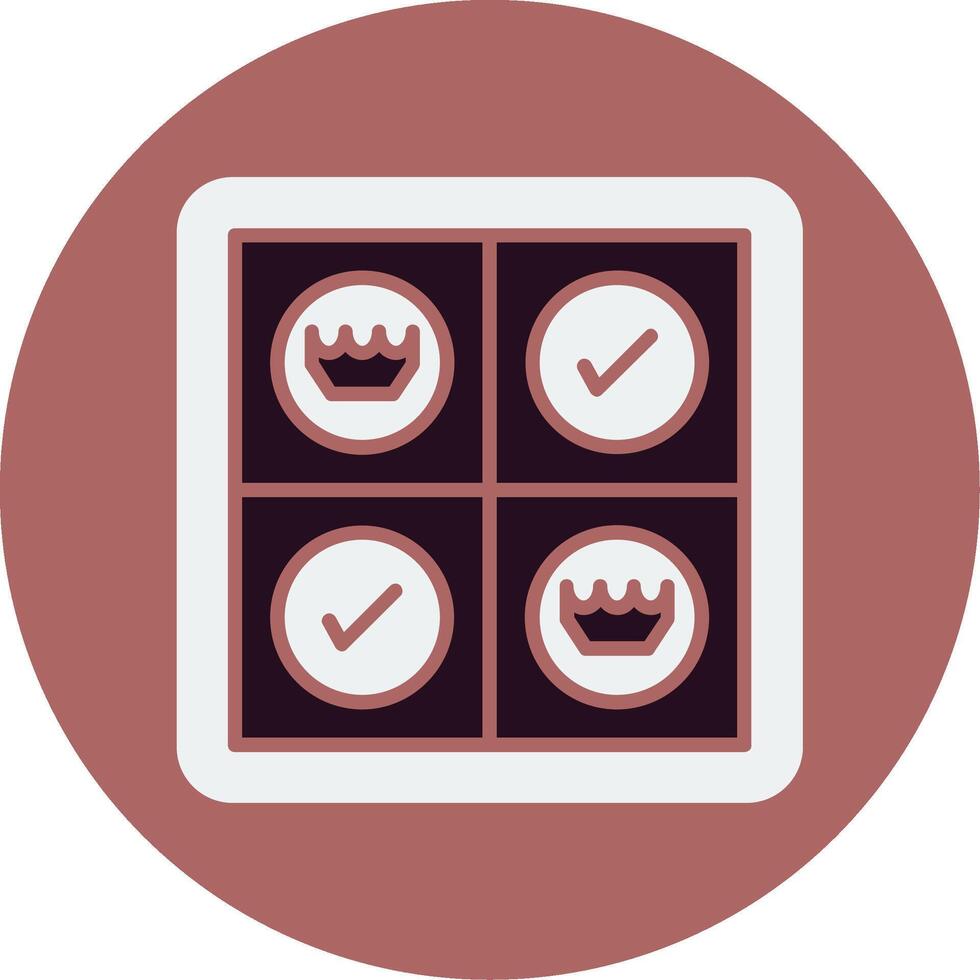 Checkers Vector Icon