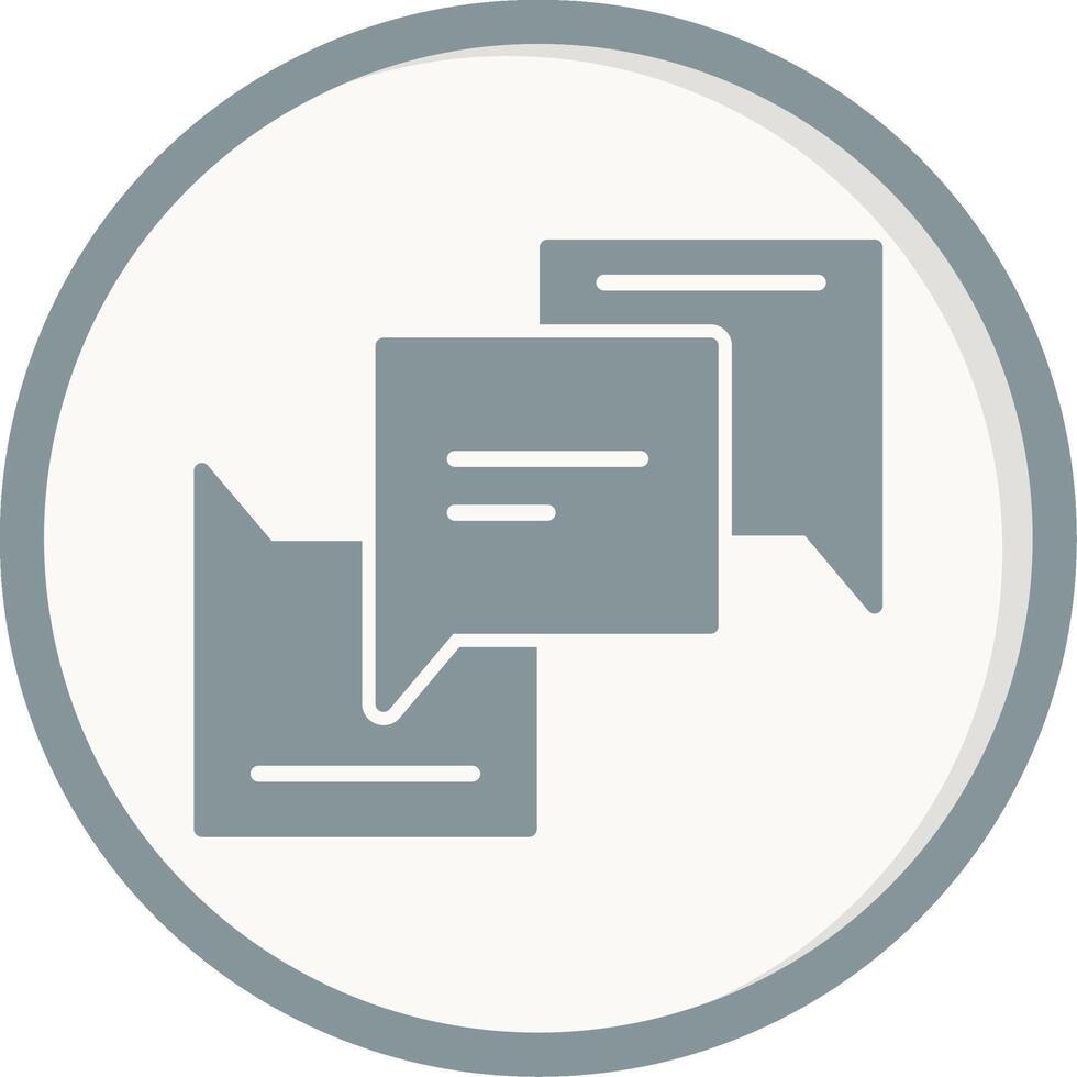 Speech Bubbles Vector Icon