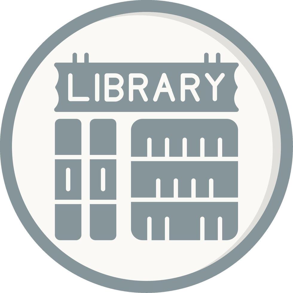 Library Vector Icon