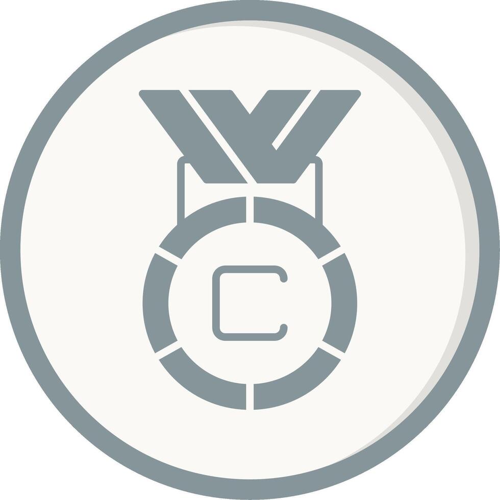 icono de vector de medalla