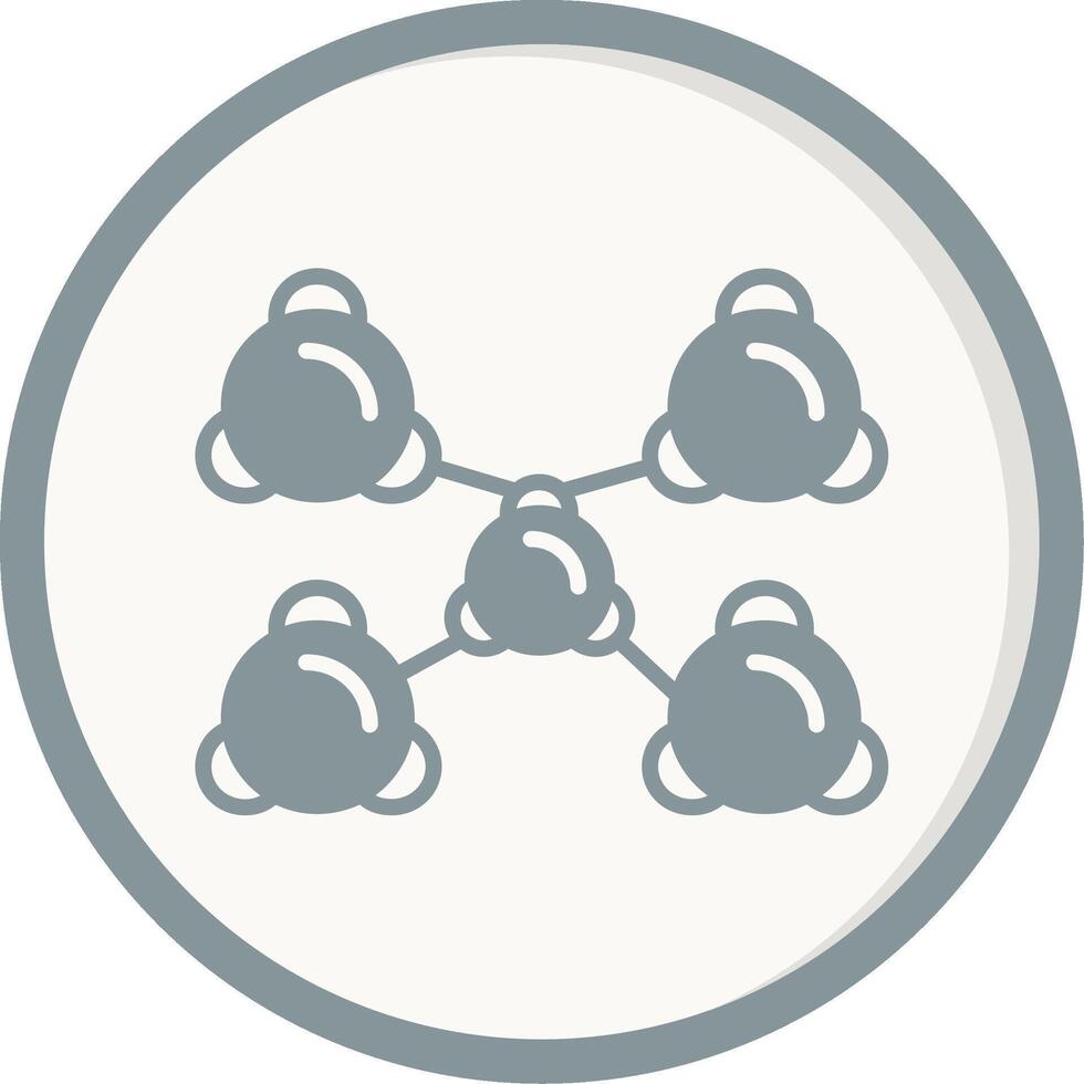Molecule Vector Icon