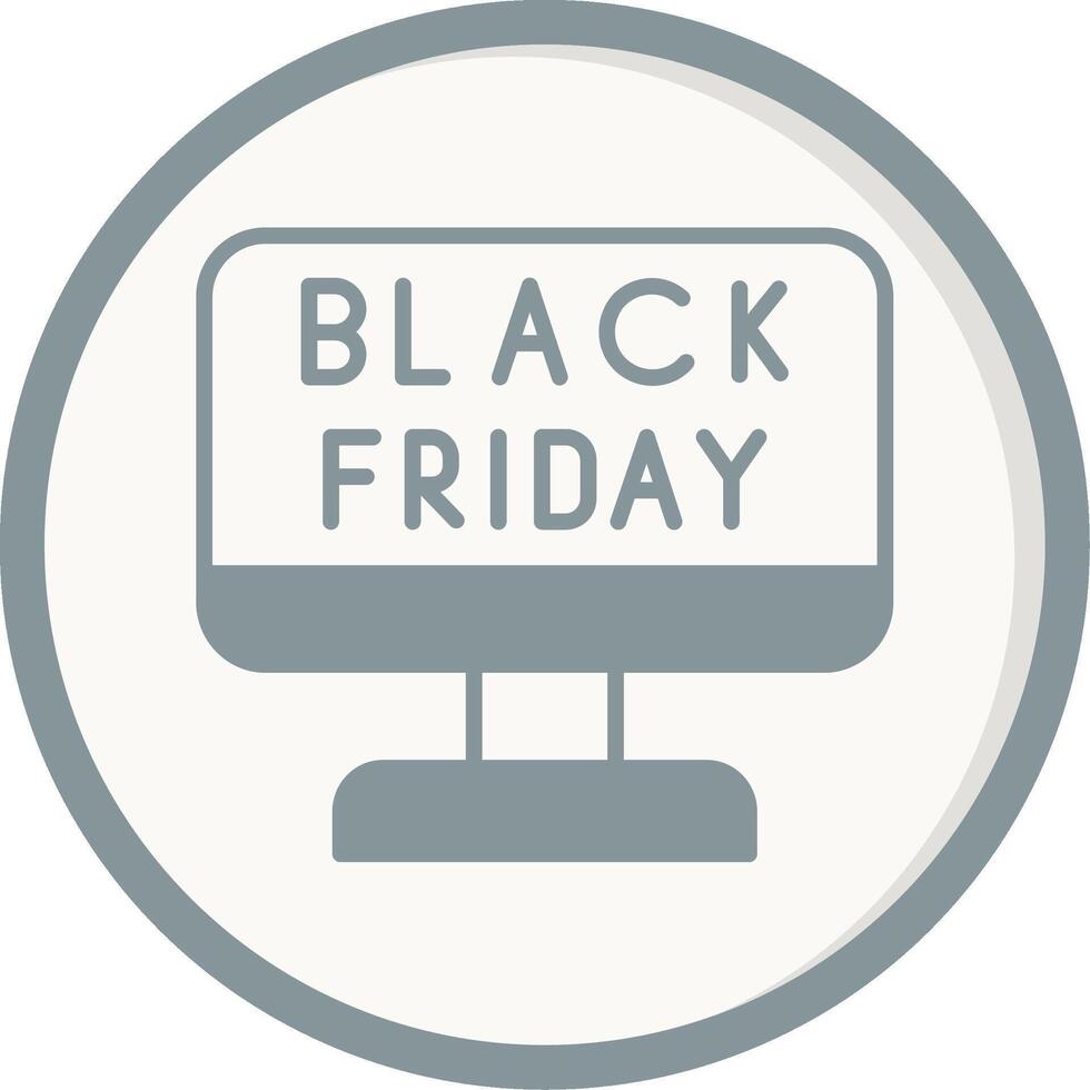 Black Friday Vector Icon