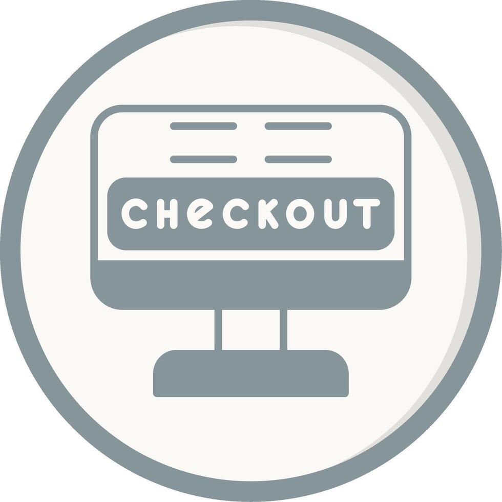 Checkout Vector Icon