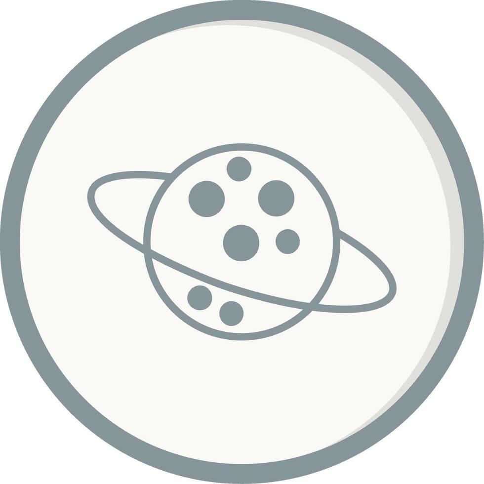 icono de vector de planeta