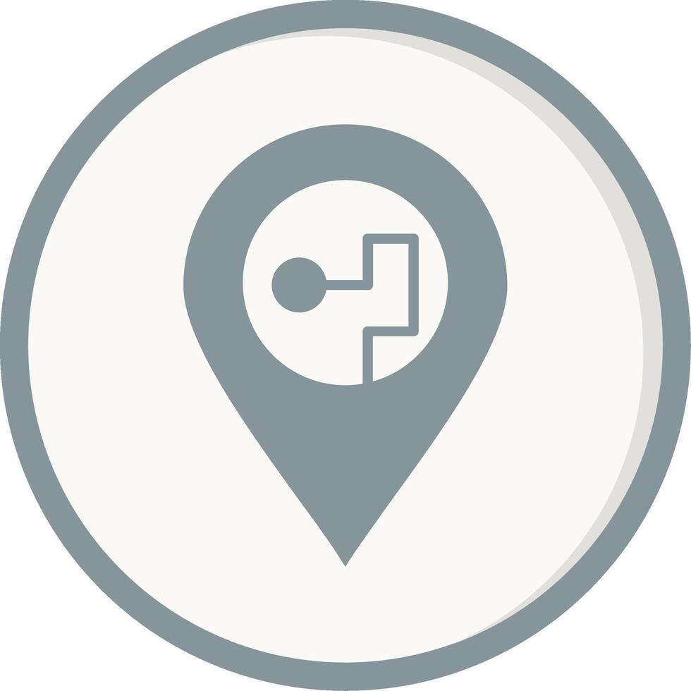 Pin Location Vector Icon